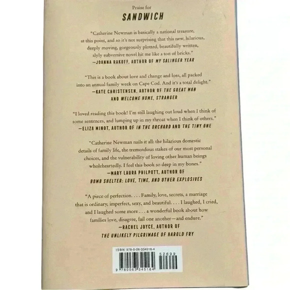 Hardcover Book-Sandwich by Catherine Newman - Picture 3 of 4